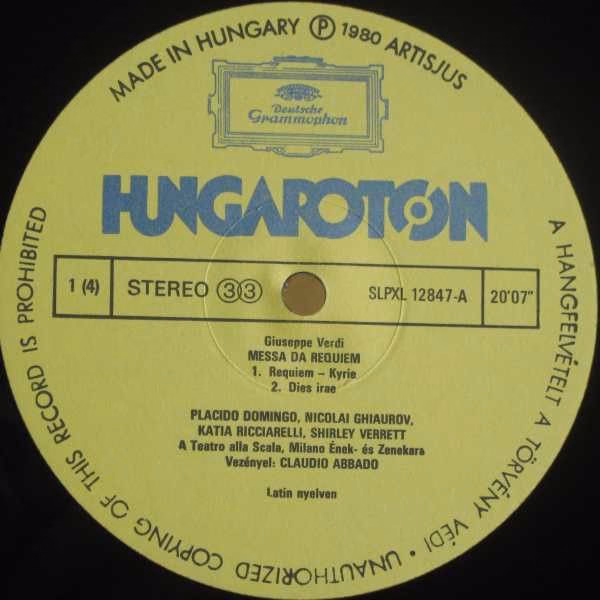 Hungaroton SLPXL 12847-48 - Giuseppe Verdi, Katia Ricciarelli, S - Image 5
