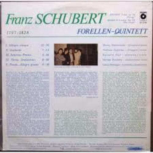 Polskie Nagrania Muza SX 2140 - Franz Schubert - Forellen-Quinte - Image 2