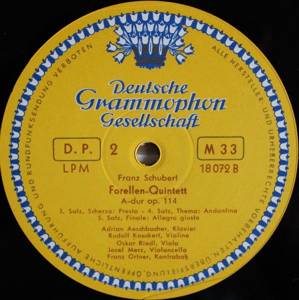 Deutsche Grammophon 18072 LPM - Adrian Aeschbacher, Rudolf Koeck - Image 4