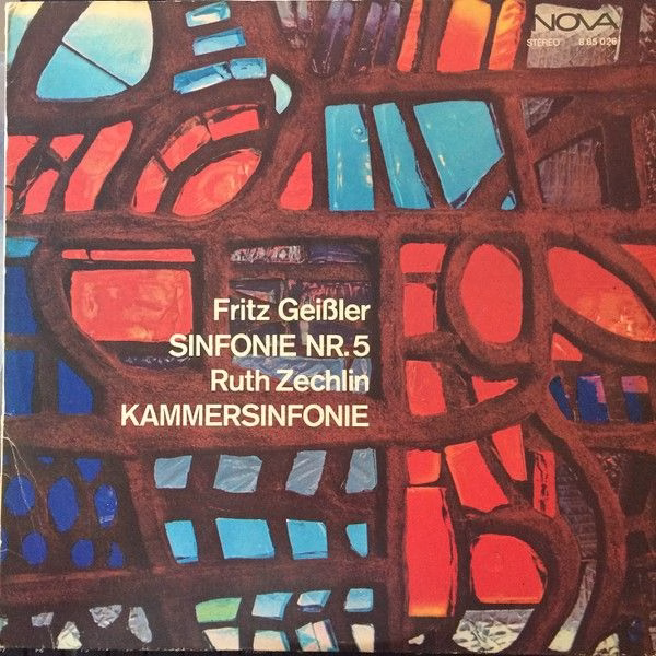 Nova 8 85 026 - Fritz Geißler, Ruth Zechlin - Sinfonie Nr. 5 / K - Image 2