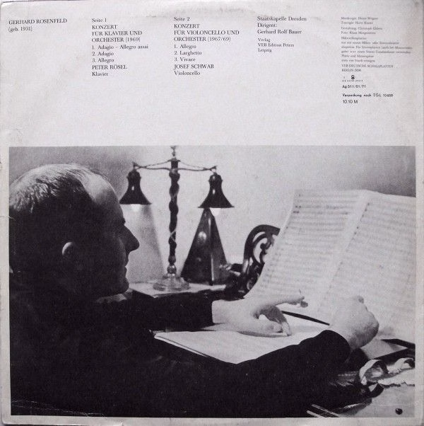 Nova 8 85 012 - Gerhard Rosenfeld, Peter Rösel, Josef Schwab, St - Image 2