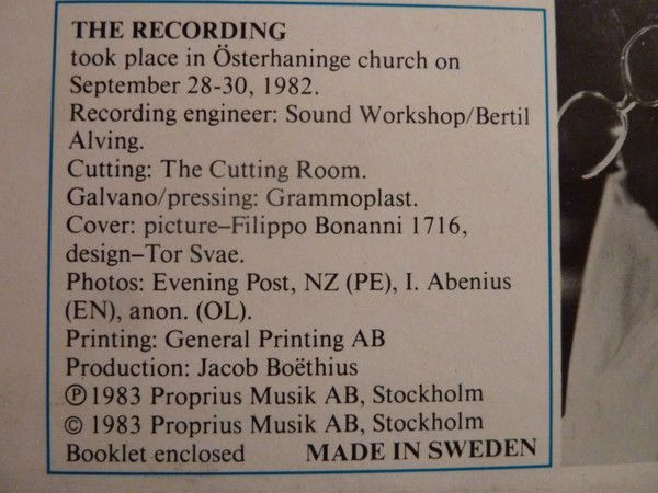 Proprius PROP 7875 - Johan Helmich Roman, Penelope Evison, Olof - Image 9