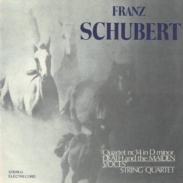 Electrecord ST-ECE 02335 - Franz Schubert, Cvartetul Voces - Qua