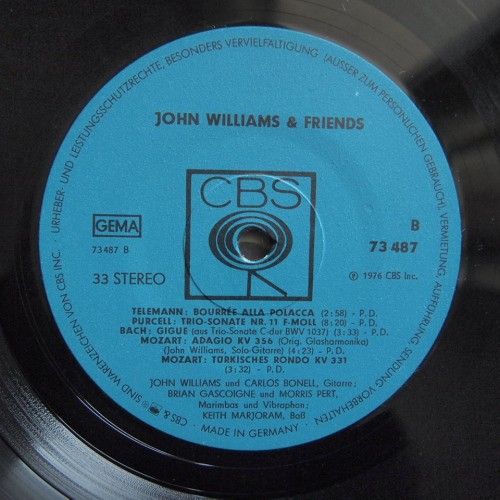 CBS 73 487 - John Williams (7) - John Williams And Friends - Image 3