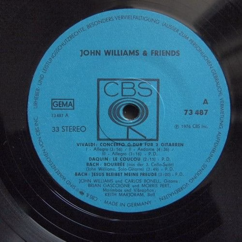 CBS 73 487 - John Williams (7) - John Williams And Friends - Image 4
