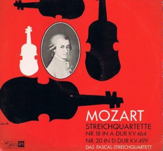 Concert Hall SMS-2459 - Wolfgang Amadeus Mozart, Quatuor Pascal