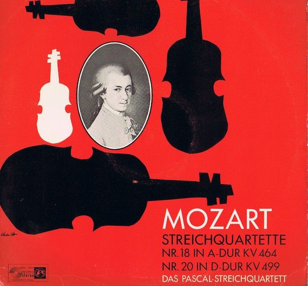 Concert Hall SMS-2459 - Wolfgang Amadeus Mozart, Quatuor Pascal