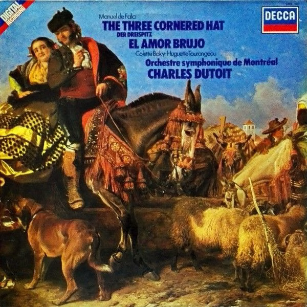 DECCA SXDL 7560 - Manuel De Falla, Colette Boky, Huguette Touran