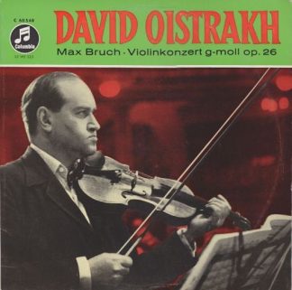 Columbia C 60 548 - David Oistrach, Max Bruch - Violinkonzert G-