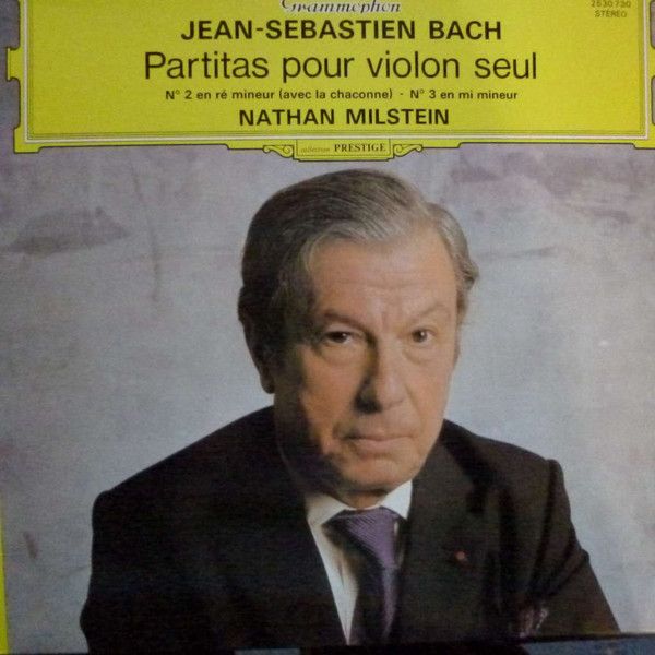 Deutsche Grammophon 2530 730 - Johann Sebastian Bach, Nathan Mil