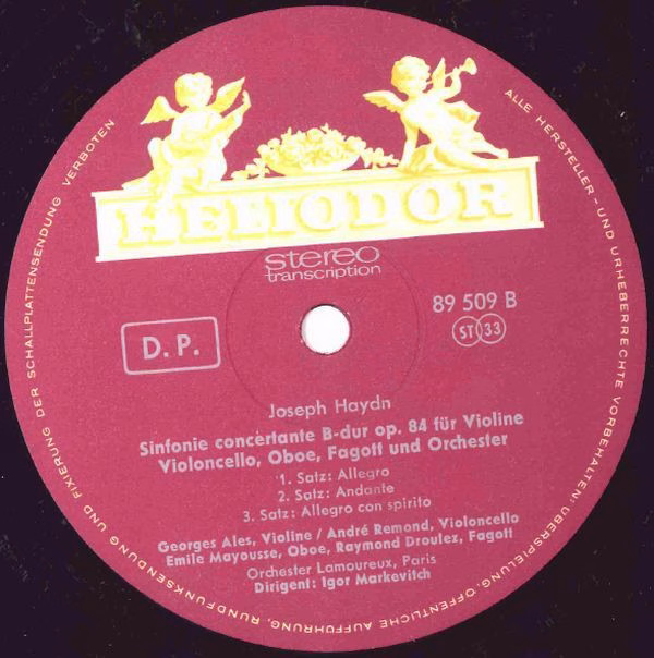 HELIODOR 89 509 - Luigi Boccherini, Joseph Haydn, Ludwig Hoelsch - Image 4