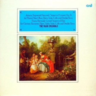 CRD Records CRD 1044 - Johann Nepomuk Hummel, Franz Berwald, The