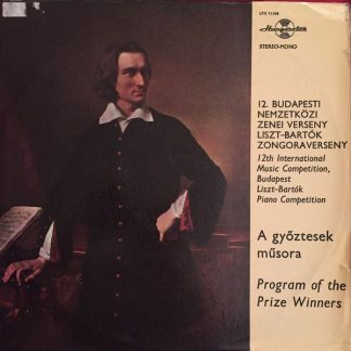 Hungaroton LPX 11588 - Various - 12. Budapesti Nemzetközi Zenei