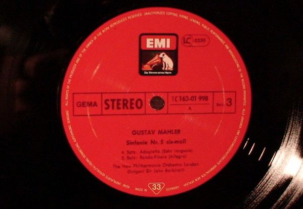 Die Stimme Seines Herrn 1C 163-01 997/98 - Gustav Mahler, New Ph - Image 3