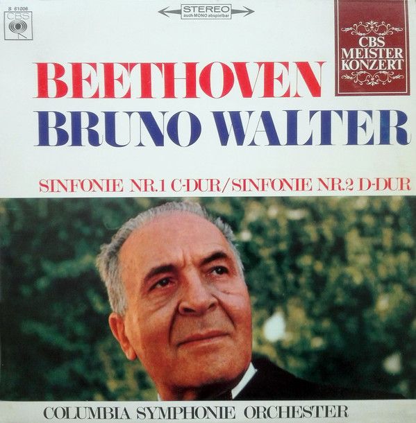 CBS S 61006 - Ludwig van Beethoven, Bruno Walter, Columbia Symph