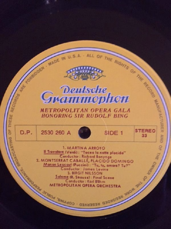 Deutsche Grammophon 2530 260 - Various - Highlights From Metropo - Image 2