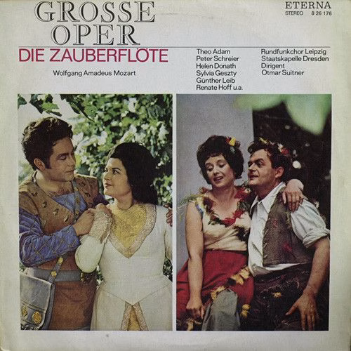 Eterna 8 26 176 - Wolfgang Amadeus Mozart, Theo Adam, Peter Schr