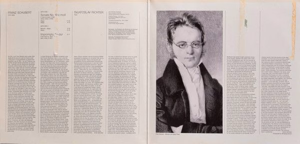 Eurodisc 62 644 - Franz Schubert, Sviatoslav Richter - Sonate C- - Image 2