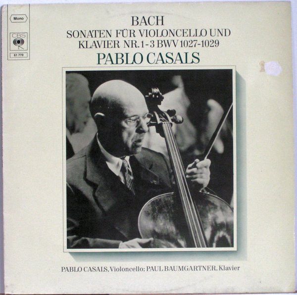 CBS 61 770 - Johann Sebastian Bach, Pablo Casals, Paul Baumgartn