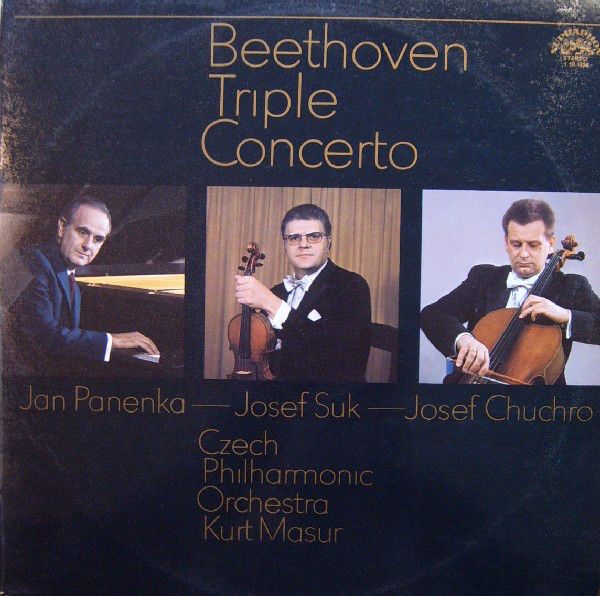 Supraphon 1 10 1558 - Ludwig van Beethoven, Jan Panenka, Josef S