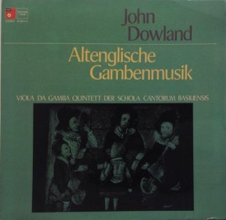 Deutsche Harmonia Mundi 20 29011-5 - John Dowland, Viola-da-Gamb