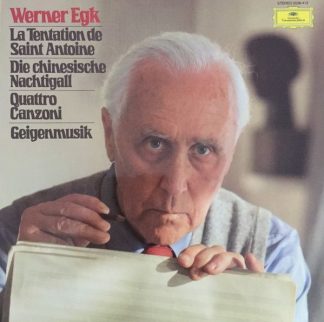 Deutsche Grammophon 2536 413 - Werner Egk - La Tentation De Sain