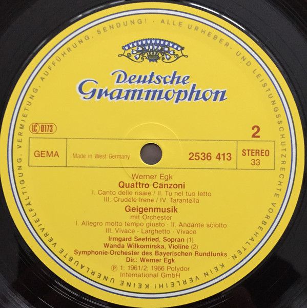 Deutsche Grammophon 2536 413 - Werner Egk - La Tentation De Sain - Image 4