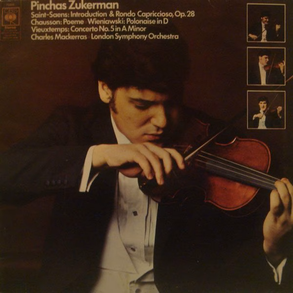 CBS S 72828 - Pinchas Zukerman, Camille Saint-Saëns, Ernest Chau