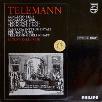 Philips 802 816 DXY - Georg Philipp Telemann, Camerata Instrumen