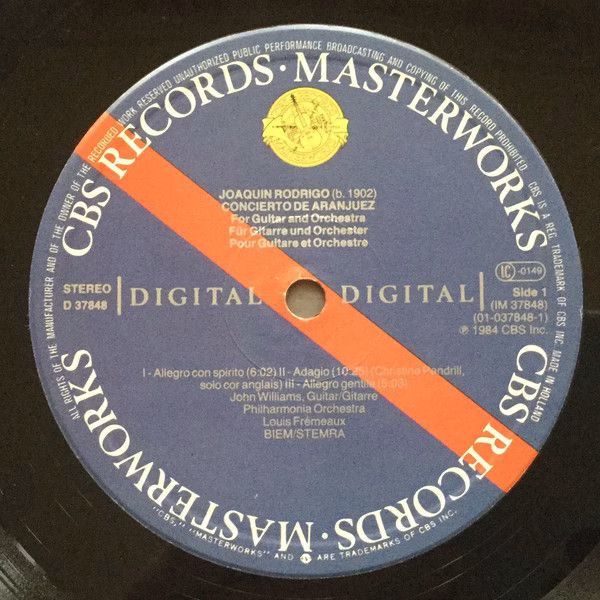 CBS Masterworks Digital D 37848 - John Williams (7), Joaquín Rod - Image 3