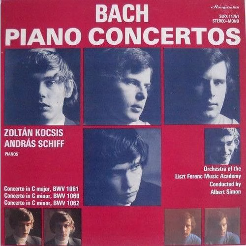 Hungaroton SLPX 11751 - Johann Sebastian Bach, Zoltán Kocsis, An