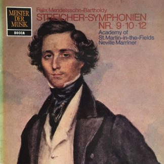 DECCA SMD 1107 - Felix Mendelssohn-Bartholdy, Sir Neville Marrin