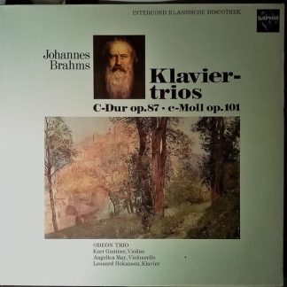 Saphir Int 120.903 - Johannes Brahms, Odeon Trio - Klaviertrios