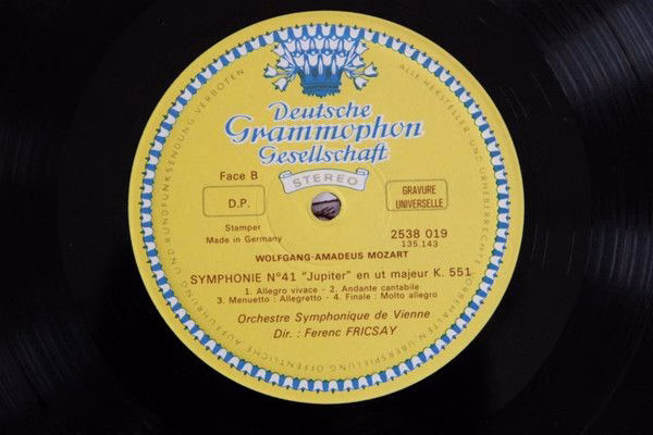 Deutsche Grammophon 2538019 - Wolfgang Amadeus Mozart, Wiener Sy - Image 4