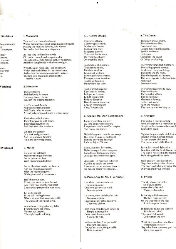 His Master's Voice 067-73 099T - Gabriel Fauré, Jean-Philippe Co - Image 6