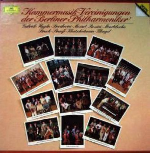 Deutsche Grammophon 2741 011 - Die Kammermusikvereinigung Der Be