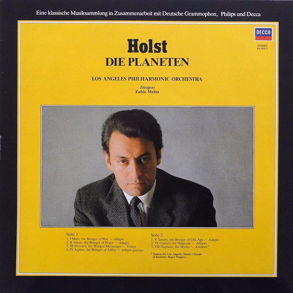 DECCA 411 412-1 - Gustav Holst, Los Angeles Philharmonic Orchest - Image 2