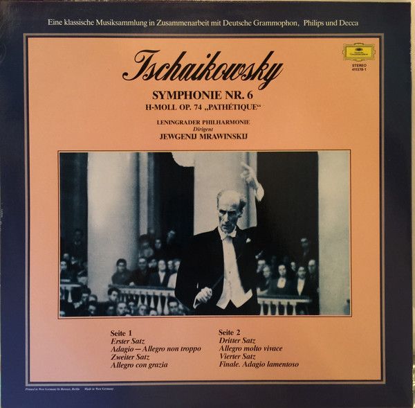 Deutsche Grammophon 411 378-1 - Pyotr Ilyich Tchaikovsky, Lening - Image 2