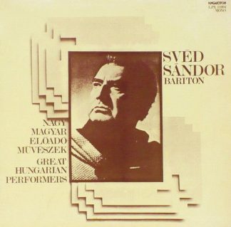 Hungaroton LPX 12094 - Sándor Svéd - Nagy Magyar Előadóművészek