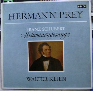 DECCA SXL 21 071-B - Hermann Prey, Franz Schubert - Schwanengesa