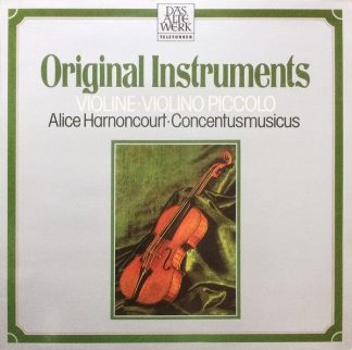Telefunken 6.42623 AP - Alice Harnoncourt, Concentus Musicus Wie
