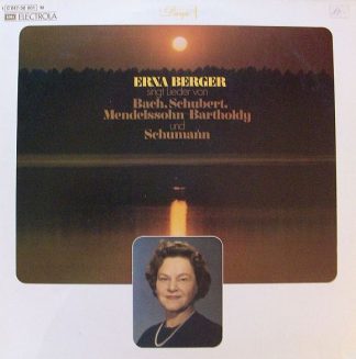 Dacapo 1C047-30 601 M - Erna Berger, Johann Sebastian Bach, Fran