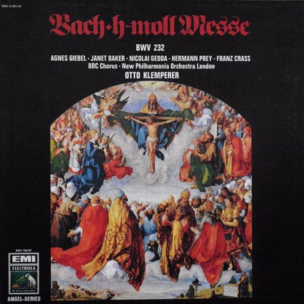 Electrola SMA 91 691/93 - Johann Sebastian Bach, Agnes Giebel, J