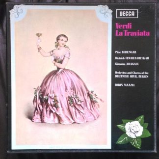 DECCA SET 401-2 - Giuseppe Verdi, Pilar Lorengar, Dietrich Fisch