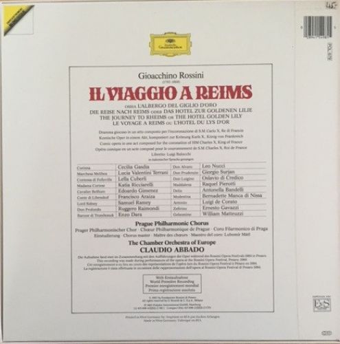 Deutsche Grammophon 415 498-1 - Gioacchino Rossini, Katia Riccia - Image 2