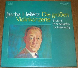 RCA Red Seal RK 11503/1-2 - Jascha Heifetz, Johannes Brahms, Fel