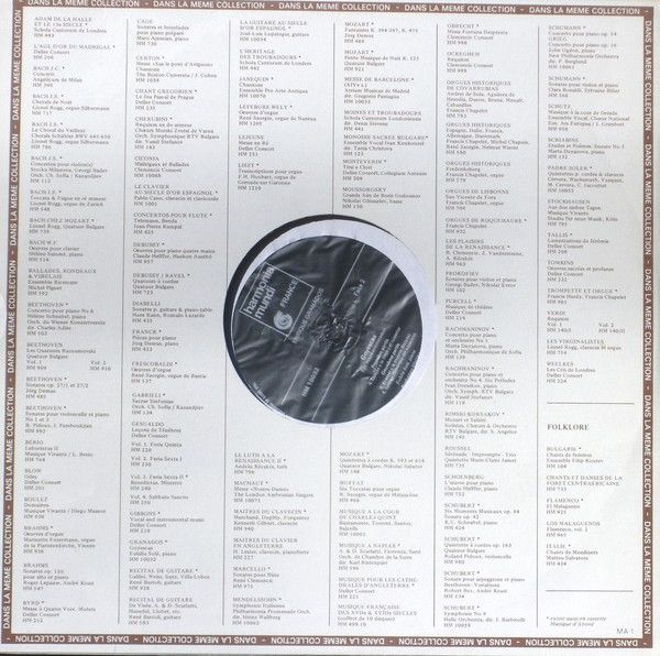 harmonia mundi France HM 10032 - Enrique Granados, Eulàlia Solé - Image 2