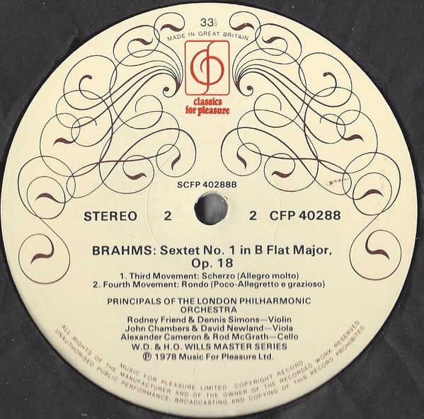 Classics For Pleasure CFP 40288 - Johannes Brahms, London Philha - Image 4