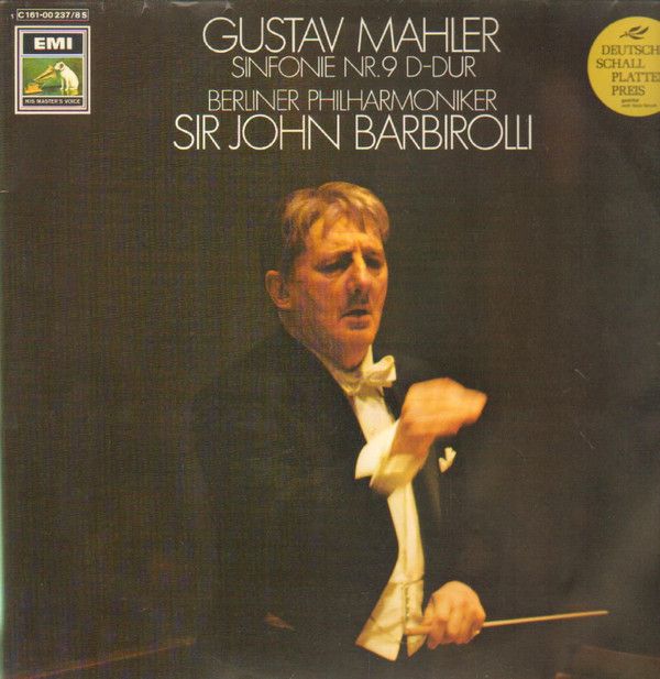His Master's Voice 1C 161-00 237/8 S - Gustav Mahler, Berliner P