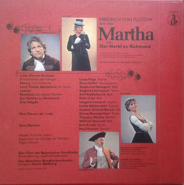 Eurodisc 34 023 2 - Friedrich von Flotow - Martha - Image 2